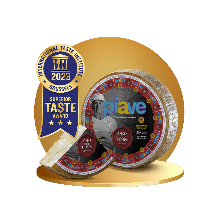 Piave DOP Oro del Tempo premiato ai Superior Taste Awards