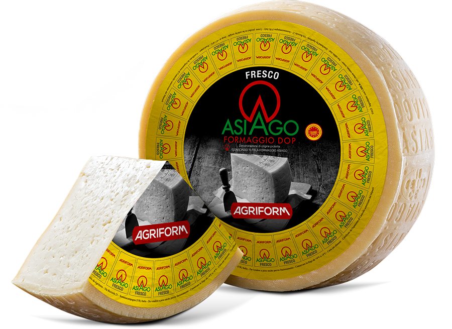 Asiago Fresco in forme